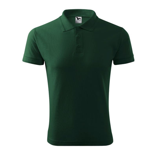 Malfini Pique Polo M MLI-203D3 dark green polo shirt Clothing/Lifestyle/T-shirts/Malfini Malfini