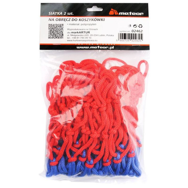 Meteor basketball hoop net 2 pieces 02462 Accessories/Sports facilities equipment Your Sports Performance