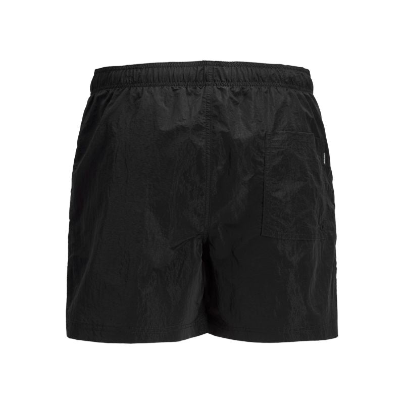 Jack&Jones JPSTMAUI CRINKLE NYLON SWIM STYD SS25 12285513 BLACK/BRIGHT WHI To be categorized Your Sports Performance