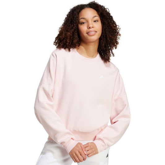 adidas Essentials Small Logo Feel Cozy W sweatshirt IX7954 Clothing/Lifestyle/adidas Adidas