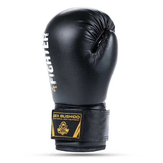 6oz Boxing Gloves for Kids - 4Fighter Black rękawice treningowe Your Sports Performance