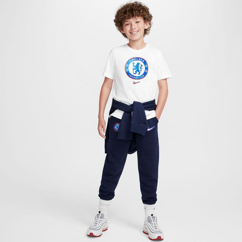 Nike Chelsea FC Crest Tee Jr HM9485-100 Clothing/Football Nike