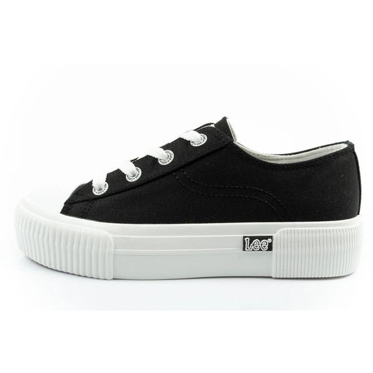 Lee women's sports shoes Isla sneakers black platform comfortable Lee