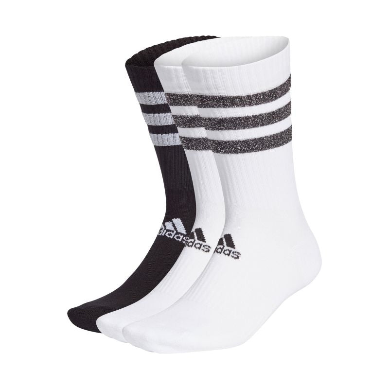Adidas Glam 3S Cushioned Crew 3Pak GP3543 Socks Clothing/Training/Socks/Unisex/adidas Adidas