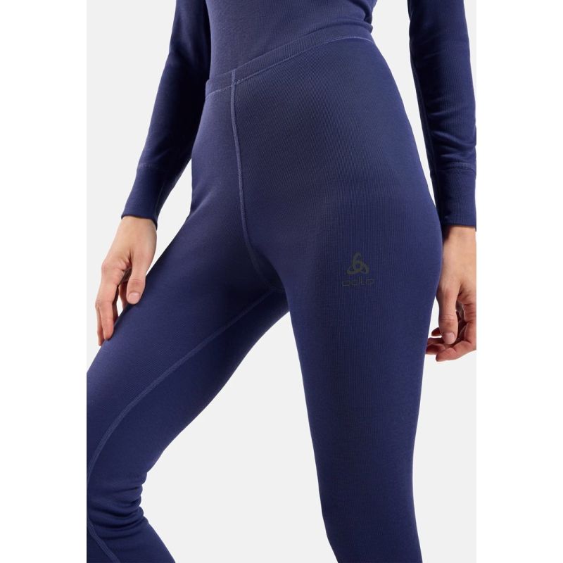 Odlo BL BOTTOM long ACTIVE WARM pants size S Blue Odzież militarna/Bielizna termoaktywna Your Sports Performance