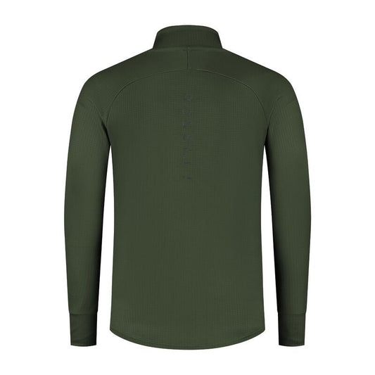Rogelli ESSENTIAL running sweatshirt green M Rogelli/Bieganie/Men/Bluzy Your Sports Performance