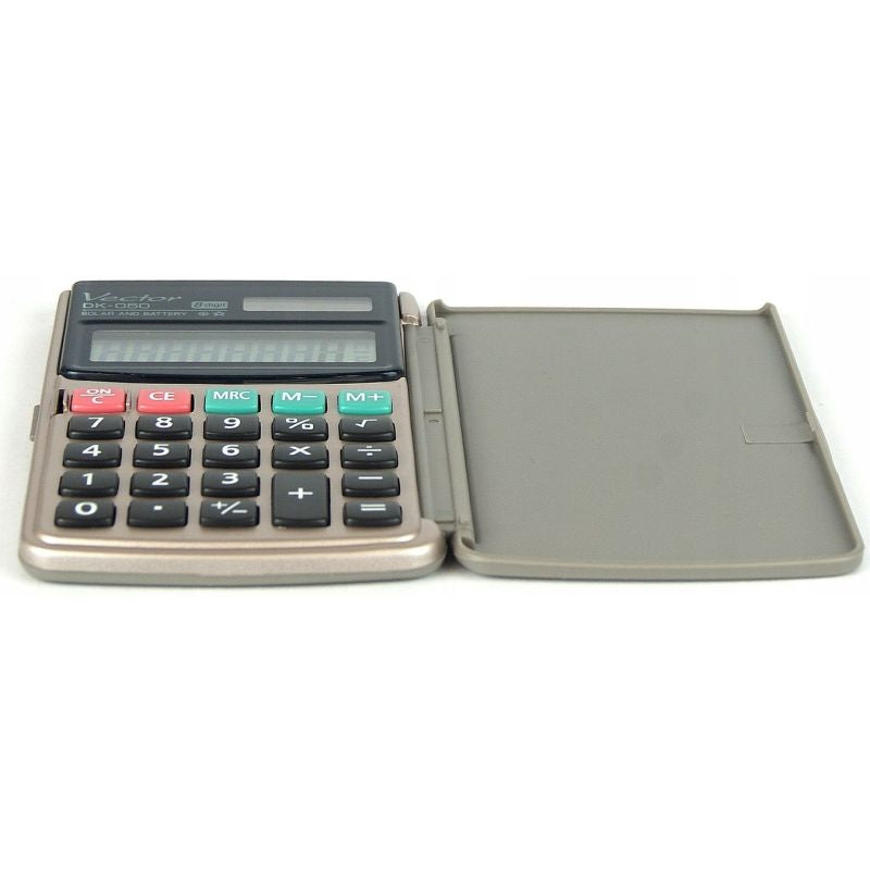 Vector Pocket Calculator DK-050, Gray In preparation Your Sports Performance