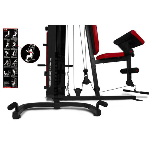 Multigym PRO BMG 4700 bench with weight stack 66kg Accessories/Training equipment/Sprzęt siłowy/Atlasy Your Sports Performance