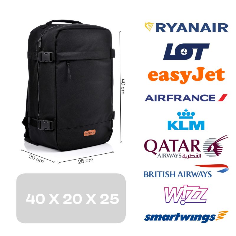 Meteor Hermod 20l cabin backpack 16884 Accessories/Plecaki/pozostałe plecaki Your Sports Performance