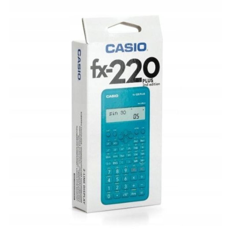 CASIO SCIENTIFIC CALCULATOR FX-220PLUS-2 BLUE, 12-DIGITAL DISPLAY In preparation Your Sports Performance
