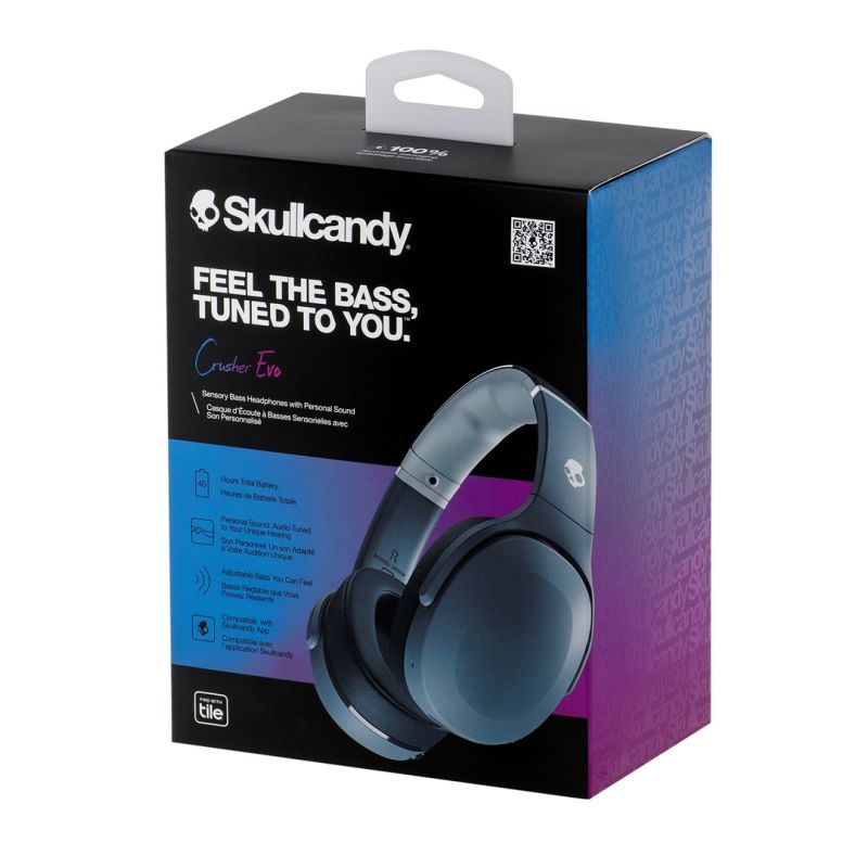 Skullcandy Crusher Evo Wireless Chill Gray headphones In preparation Your Sports Performance