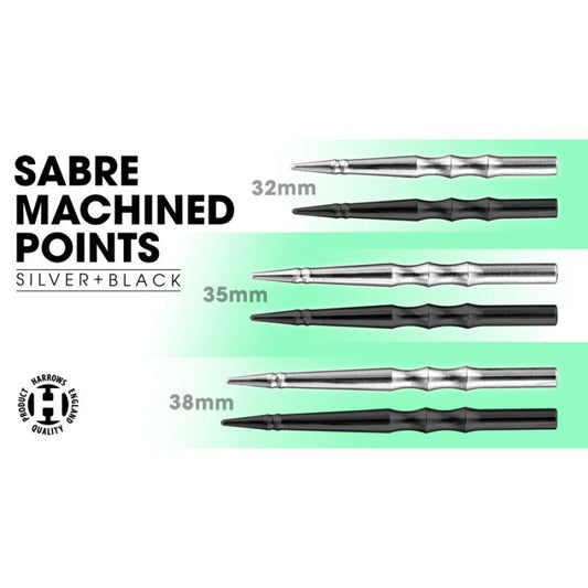 Harrows Saber Machined steeltip dart points HS-TNK-000016673 Accessories/Rzutki Your Sports Performance