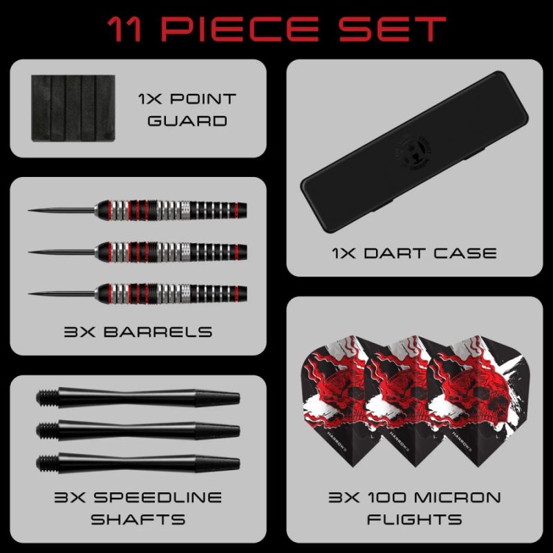 Harrows HEAVY METAL steeltip darts In preparation Your Sports Performance