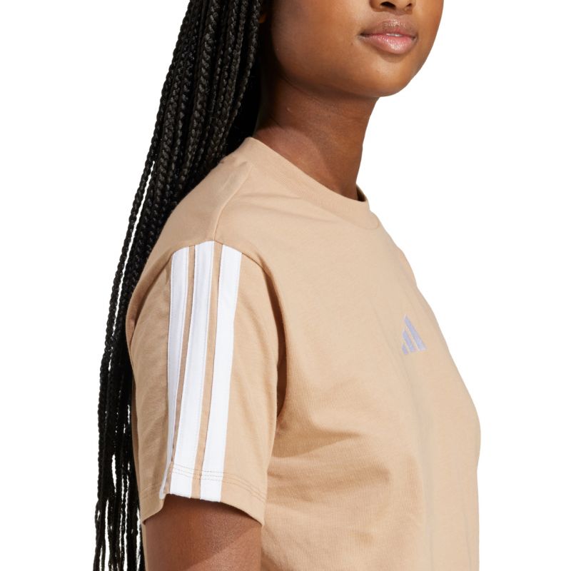 adidas Essentials 3-Stripes Cotton T-shirt W JV7359 Clothing/Training Adidas