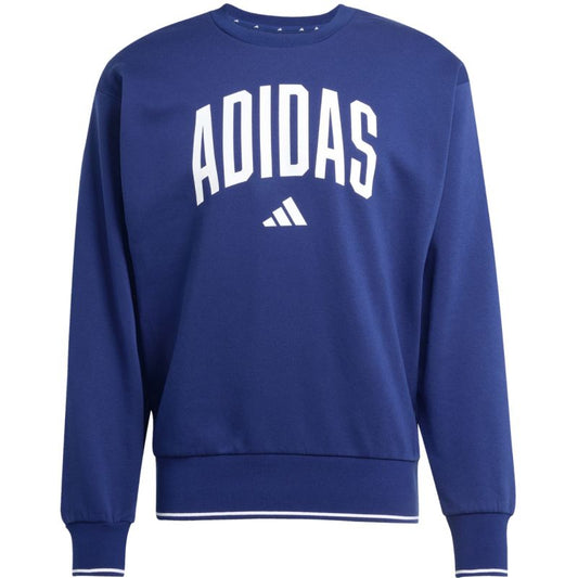 Men's adidas Collegiate Sweatshirt Blue JM1734 In preparation Adidas