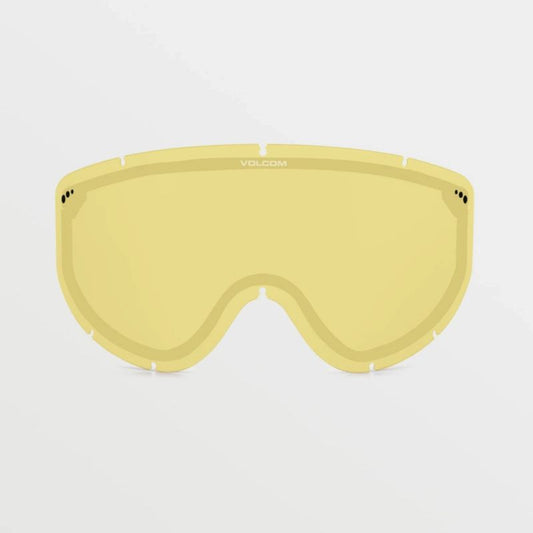 Volcom FOOTPRINTS WHITE RERUN/SILVER CHROME snowboard goggles silver mirrors (VG0622316) Accessories/Skiing/Gogle/Volcom Your Sports Performance