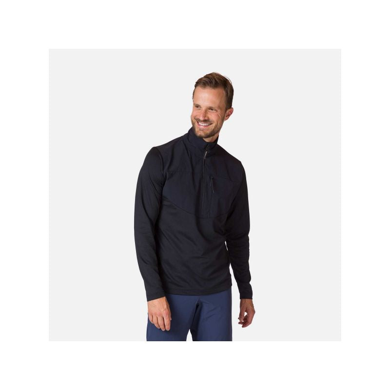 Rossignol Skpr 1/2 Zip Sweatshirt Black Import z PMSport Your Sports Performance