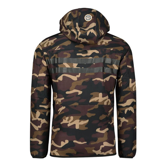 Geographical Norway Royaute M Softshell Jacket WU1057H-GN-KAKI-ORANGE Clothing/Outdoor/Geographical Norway Your Sports Performance