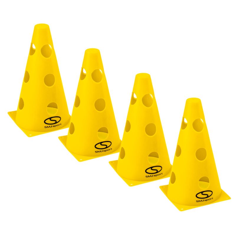 Set of 4 training cones - 23 cm yellow / PT4-12WH-Y In preparation Your Sports Performance