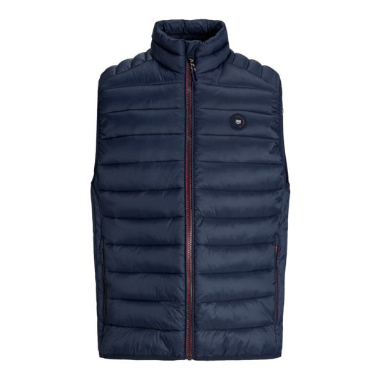Jack&Jones men's vest JJEBRADLEY LIGHT BODYWARMER COLLAR NOO 12280973 SKY CAPTAIN In preparation Your Sports Performance