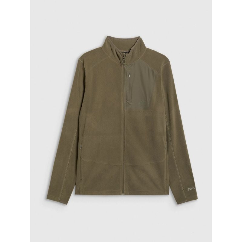 Polartec regular men's fleece with stand-up collar 4F 4FWAW25TFLEM333-43S 4f