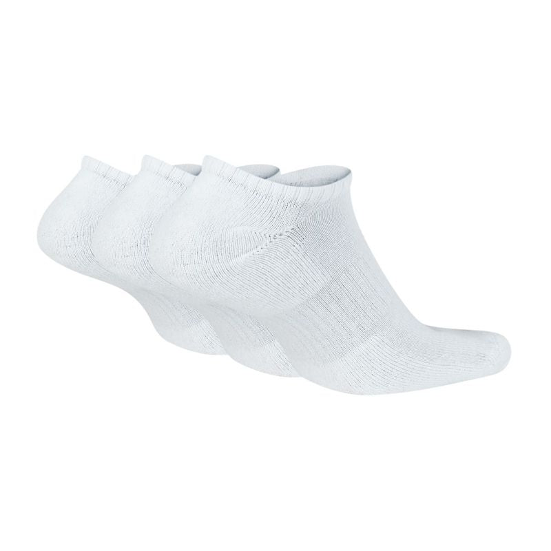 Nike Everyday Cushion No-Show Socks, 3-Pack - White Clothing/Training/Socks Nike