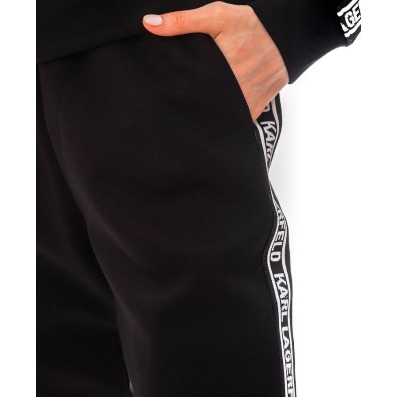 Karl Lagerfeld Double Jersey Logo Pants W 220W1031 Clothing/Lifestyle/Trousers, shorts/Karl Lagerfeld Your Sports Performance