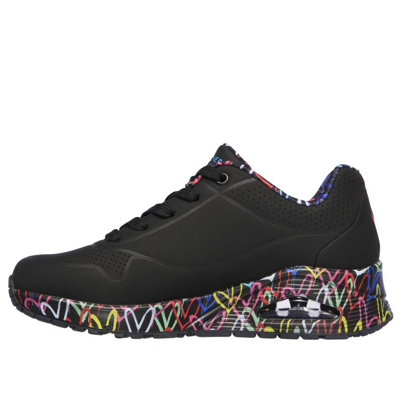 Skechers women's shoes UNO LOVING LOVE 155506 BBK