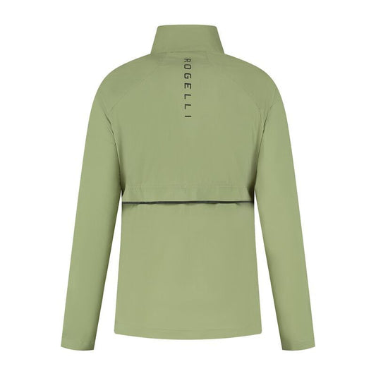 Rogelli ESSENTIAL green running jacket S Rogelli/Bieganie/Woman/Kurtki Your Sports Performance