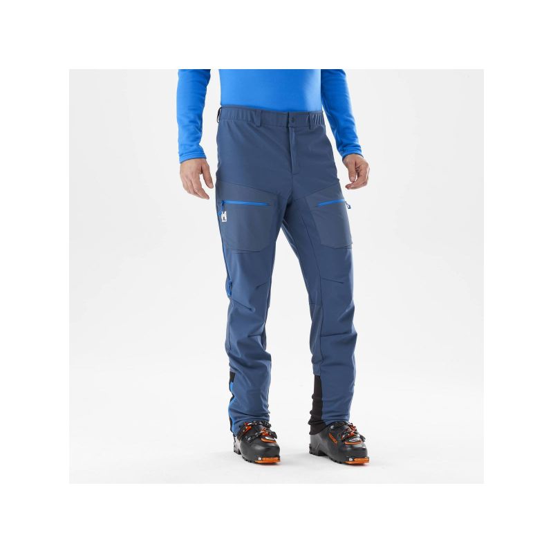MILLET MM White Shield Pant Navy Blue Import z PMSport Your Sports Performance