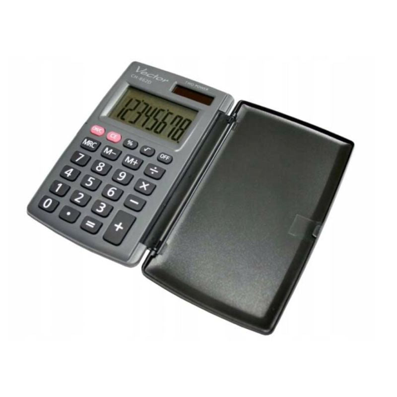 Vector KAV CH-862D Flip Pocket Calculator, Gray In preparation Your Sports Performance