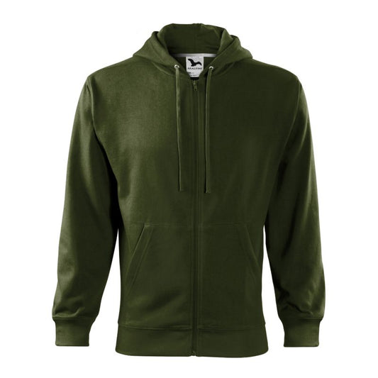Men's Trendy Zipper Sweatshirt (Military) In preparation Your Sports Performance