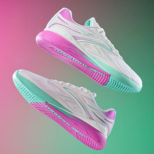 Reebok NANO X5 EDGE CHALK/VIRTUAL PINK/ATOMIC AQUA sneakers (100249420) Reebok
