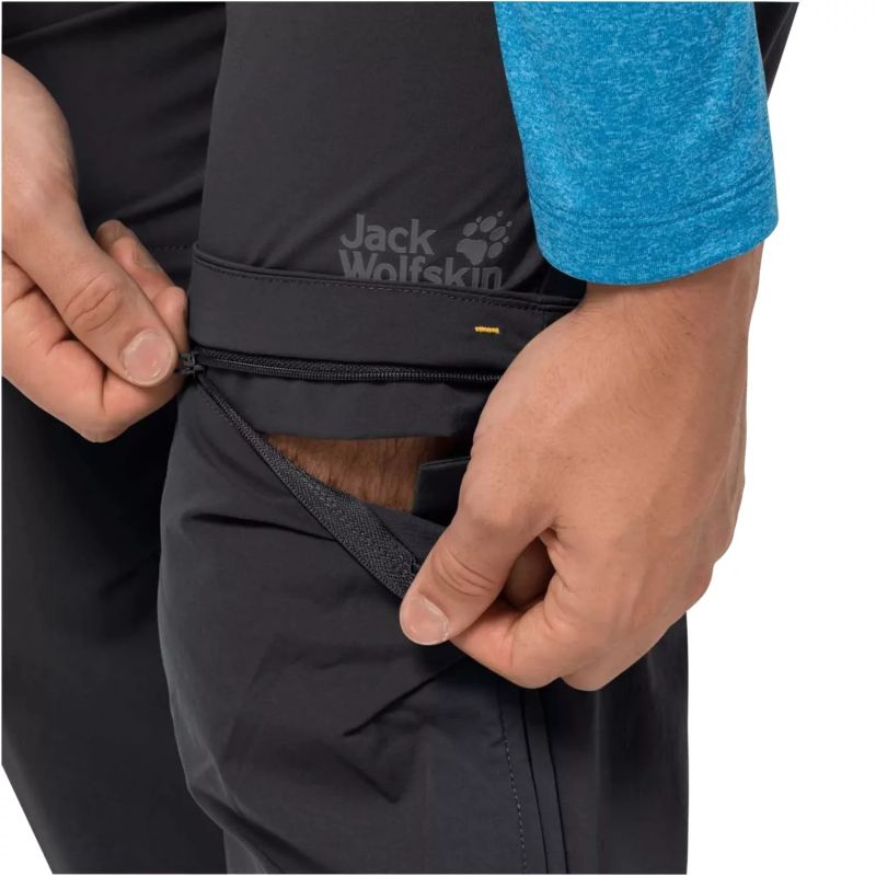 Jack Wolfskin Overland Zip Away Pants M 1506113-6000 Clothing/Outdoor/Jack Wolfskin Your Sports Performance