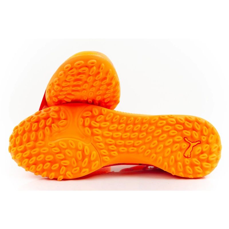 Puma men's sports shoes Future 8 Play TT turf football shoes orange Puma