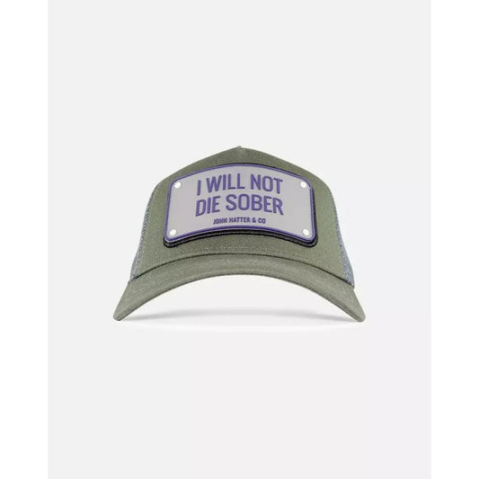 JOHN HATTER & CO I WILL NOT DIE SOBER RUBBER R-1054-U00 Clothing/Lifestyle/JOHN HATTER & CO Your Sports Performance