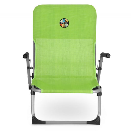 Green tourist chair Spokey BAHAMA 926795 Accessories/Tourist equipment/Krzesła Your Sports Performance