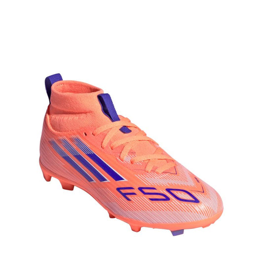 adidas F50 League FG/MG MID JI3548 Kids' Soccer Shoes Footwear/Football/JR/SG Adidas