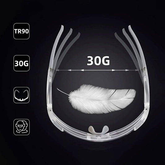 Rockbros SP291 Photochromic UV400 Cycling Glasses - White Import z Action/Rowery i akcesoria/Okulary Your Sports Performance