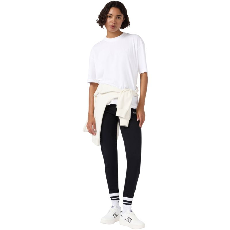 Champion Rib Cuff Pants Women's Black 118256 KK001 In preparation Your Sports Performance
