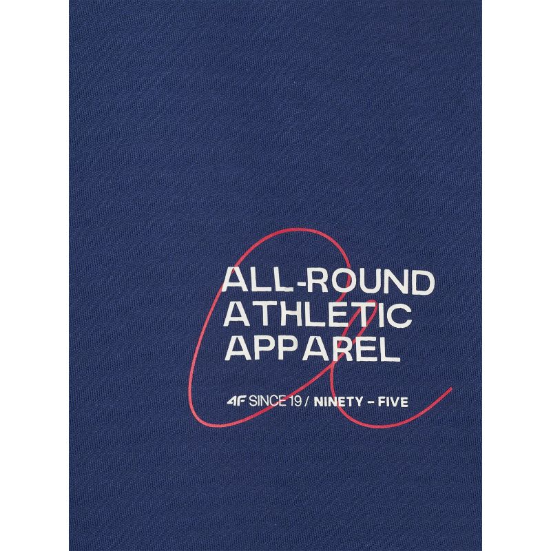 Women's oversize printed T-shirt 4F 4FWSS25TTSHF1971-30S *Kategoria tymczasowa Your Sports Performance