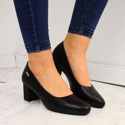 Pumps on a decorative post Sergio Leone W SK314A black Footwear/Lifestyle/Sergio Leone Your Sports Performance