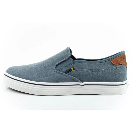 Wrangler Men's Calypso Slip-On Sports Shoes Blue Wrangler