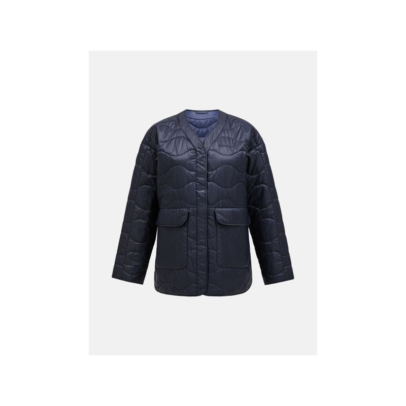 Peak Performance W Quilted Oversized Liner Jacket black Import z PMSport Your Sports Performance