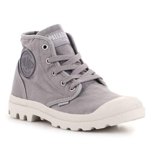 Palladium US Pampa Hi FW 92352-071-M Gray Flannel shoes Footwear/Lifestyle/Palladium Your Sports Performance