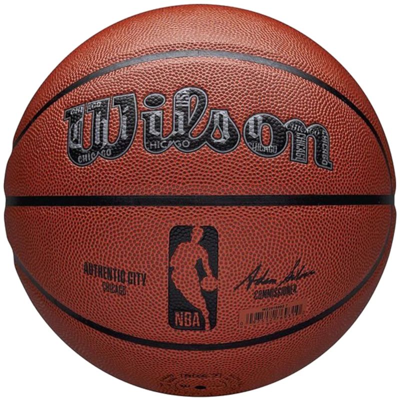 Wilson NBA Authentic City Chicago Ball WZ2016002XB Basketball Ball Accessories/Balls/Basketball Your Sports Performance