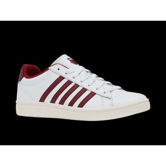 K-swiss sneakers COURT TIEBREAK II WHITE/TIBETAN RED/SNOW WHITE-M (04413-152-M) K- Swiss