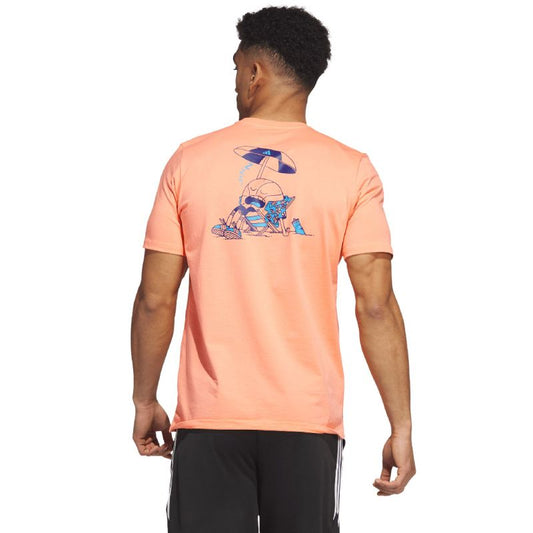 Adidas Lil Stripe Spring Break Graphic Short Sleeve Basketball Tee M IC1869 Clothing/Lifestyle/T-shirts Adidas