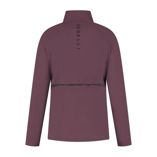 Rogelli ESSENTIAL purple running jacket XS Rogelli/Bieganie/Woman/Kurtki Your Sports Performance