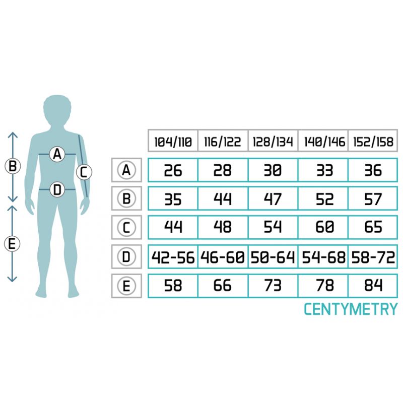 Thermoactive underwear Meteor Jr 116-122 cm 47145 Clothing/Ski Your Sports Performance